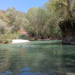 Swimming at Algatocin