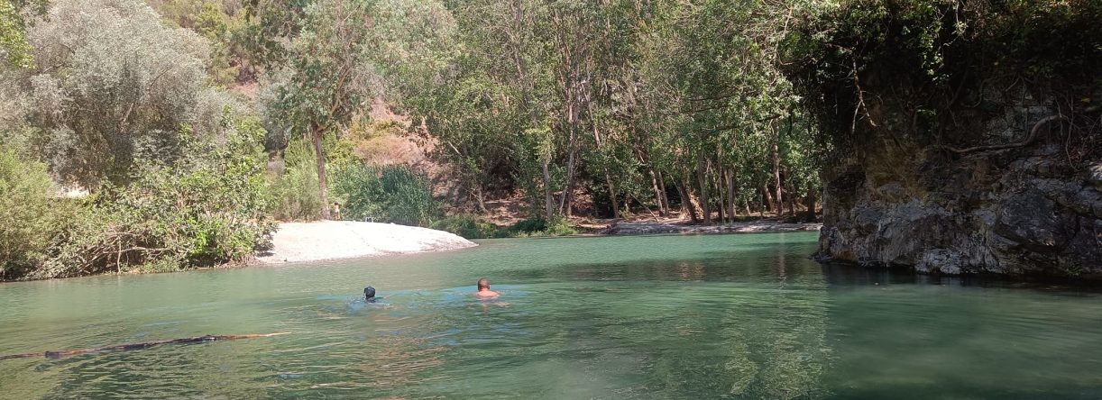 Swimming at Algatocin